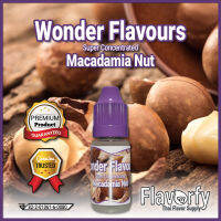 Wonder Flavours Macadamia Nut SC - ถั่วแมคาเดเมีย(เข้มข้น) - กลิ่นผสมอาหาร - ผ่านการรับรองจาก อย. ประเทศไทย บรรจุและขายโดย Flavorfy กลิ่นผสมอาหารอเนกประสงค์ เหมาะสำหรับ ลูกอม, กัมมี่, น้ำผลไม้, เบเกอรี่, ไอศครีม, ของเหลวอื่่นๆ