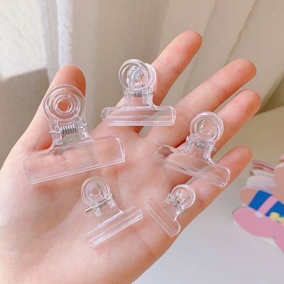 【jw】∈۞  5PCS Transparent Clip Storage Food Snack 4 sizes of sealing tongs accessories