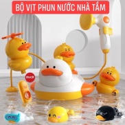 Đồ Chơi Vịt Phun Nước, Đồ Chơi Nhà Tắm thả bồn tắm Cho Bé