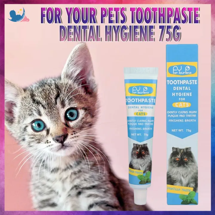 Cat Toothpaste Dental Hygiene For Your Pets Cat Toothpaste 75g (Vanilla