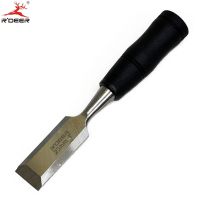 RDEER 1 39; 39;/25mm Woodwork Chisel Short Handle Straight Chisel Tail With Rivets Wood Carving Carvers Wood Hand Tools