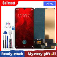 Salmatt จอ OLED LCD สำหรับ VIVO X23/V11/V11 Pro/X21s/IQOO ชุดประกอบ Digitizer จอแสดงผล LCD แบบสัมผัสหน้าจอ TFT สำหรับ VIVO IQOO V1824A หน้าจอ X23 V1824BA Vivo X21s