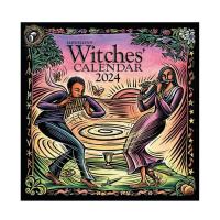 Witch Calendar Desk Calendars Witch Art Calendar Home Decor 2024 Witch Wall Calendar Calendar 2024 WitchesCalendar 2024 astounding