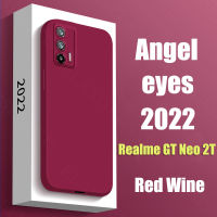 เคสนิ่มสำหรับ Realme GT Neo 2T/GT 5G/GT Neo 5G เคสโทรศัพท์ของแท้แบบใหม่เลนส์ออกแบบ Angel Eyes กันกระแทกป้องกันเต็มรูปแบบฝาหลัง