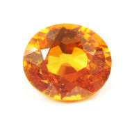 1.45 cts spessartine garnet gemstone/Fanta Orange Spessartine Garnet/Loose semiprecious Colored Gemstone/Oval Shape Spessartine Garnet