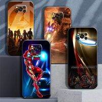 {OLI STUDIO} MarvelIron ManCase ForPOCOX3NFC F3M3 M3Carcasa เคสซิลิโคนป้องกันเต็มรูปแบบ