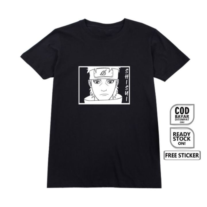 Anime MANGA SHISUI UCHIHA NARUTO SHIPPUDEN T-Shirt ANBU UCHIHA CLAN ...