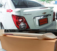 (ยังไม่พ่นสี) สปอยเลอร์ Spoiler Chevrolet Sonic 2012 2013 2014 2015 (มีไฟเบรค)