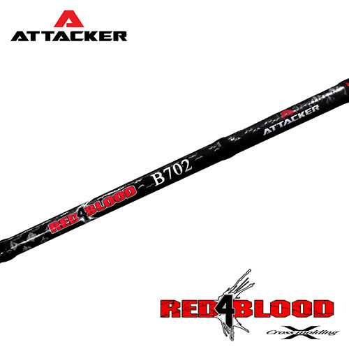 คันเบ็ดตกปลา-คันตีเหยื่อปลอม-attacker-รุ่น-red-4-blood-1ท่อน-2ท่อน-4ท่อน