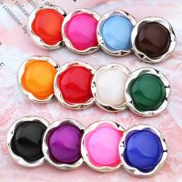 18/25/30mm Multicolor Resin Buttons For Needlework Clothing Women Coat Suit Cardigan Garment Sewing Button Buckles Scrapbooking Haberdashery