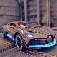 1:32 Bugatti Veyron Divo ล้อแม็กรถสปอร์ตรุ่น D Iecast โลหะยานพาหนะรถยนต์รุ่นจำลองแสงเสียงคอลเลกชันเด็กของเล่นของขวัญ