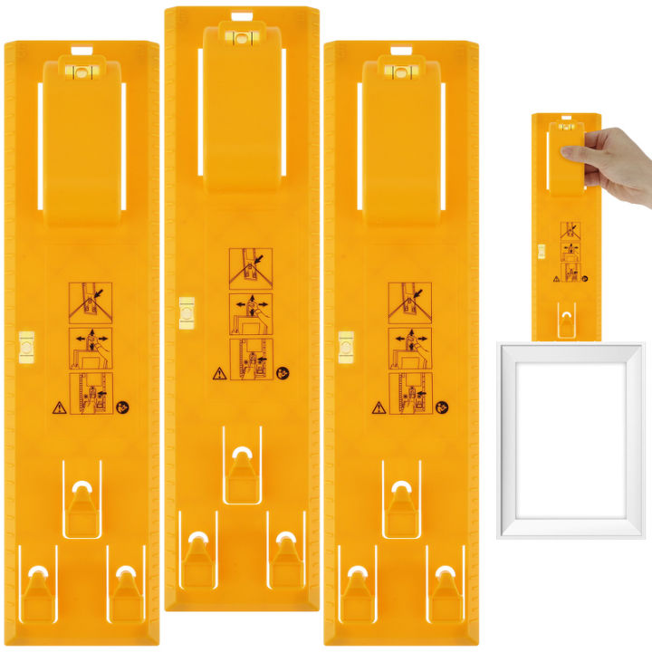 dagafga-เครื่องมือแขวนรูปภาพ3ชิ้น-เครื่องมือแขวนรูปภาพกรอบรูปมีความแม่นยำสูงกรอบไม้บรรทัดวัดระดับกรอบรูประดับฟองที่แม่นยำสูงไม้บรรทัดวัดระดับอุปกรณ์แขวน
