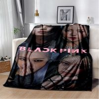 Kpop Girl  B-Black Pink Star Group Blanket,Soft Throw Blanket for Home Bedroom Bed Sofa Picnic Travel Office Rest Cover Blanket