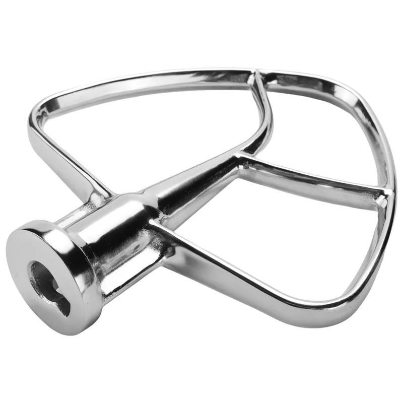 Mixer Attachment Stainless Steel Flat Beater for KitchenAid 4.5-5QT K45SS  KSM75 Drop Shipping