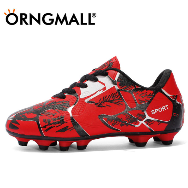 orngmall-รองเท้ากีฬาฟุตบอลรองเท้าฟุตบอลสำหรับผู้ชายผู้หญิงเด็กนอกบ้านรองเท้าผ้าใบกีฬาเทรนเนอร์พื้นรองเท้าฟุตบอลสนามหญ้า-tf-สตั๊ดฟุตซอลรองเท้าเตะฟุตบอล31-43