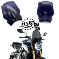 รถจักรยานยนต์ Cafe มอเตอร์กระจกบังลม Deflector Visor Viser สำหรับ HONDA CB1000R NEO Sports Cafe CB 1000 R 2018 CB-1000R 18