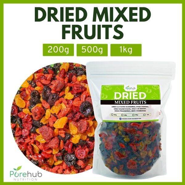☃Purehub Dried Mixed Fruits (USDA Organic) Lazada PH