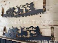 （HOT)Wildlife Scene Cross Cut Saw Wall Decor ตกแต่งอีสเตอร์ตกแต่งมือเลื่อยผนังตกแต่ง