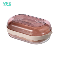 ?【Lowest price】YKS Travel Waterproof SOAP จานสบู่แบบพกพาผู้ถือกล่องสบู่แห้งเร็ว