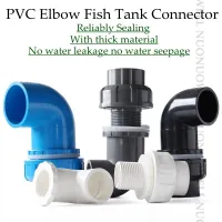 [HOT DUlQWBVNN 560] 3Pcs 20 50Mm Adjustable PVC Water Tank Elbow Connector Stronge Drainage Fittings Joints Aquarium Supplies Fish Tank Connector