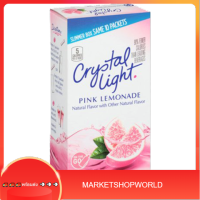 Pink Lemonade Drink Mix Crystal Light 36 G/ผสมเครื่องดื่มน้ำมะนาวสีชมพู คริสตัลไลท์ 36 G