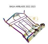 Baga xe máy AIRBLADE 2022 2023 loại Móc Yên INOX 10li Xi titan 7 màu siêu