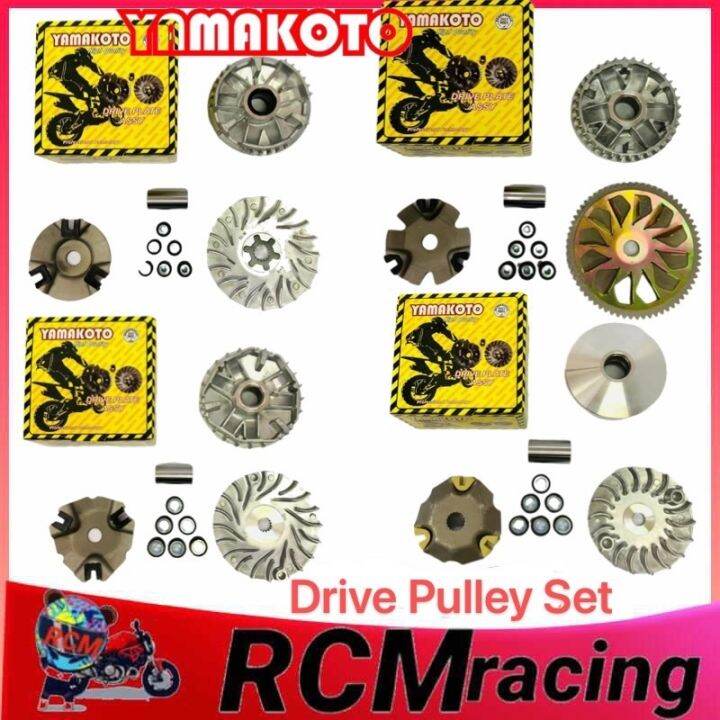 Drive Pulley Set Yamakoto For mio sporty Beat carb Mio125/MX125 Mio i