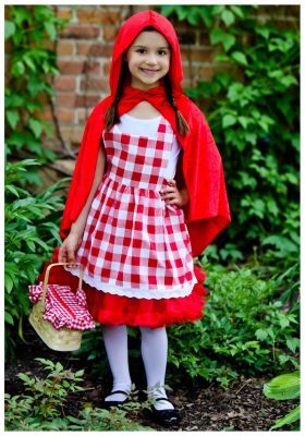 [In stock] วันเด็กชุดการแสดงเด็กนิทานชุดหนูน้อยหมวกแดงแม่ชุดยายชุดหมาป่าฮันเตอร์
