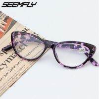 {Paopao glasses}Seemfly Cat Eye แว่นตาอ่านหนังสือแว่นตาผู้หญิง Presbyopic 1.0 1.25 1.5 1.75 2.0 2.25 2.5 2.75 3.0 3.25 3.5 3.75 4แว่นตาผู้ชาย