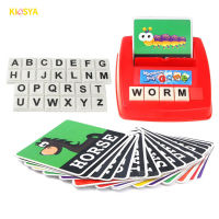 KISSYA การ์ดตัวสะกดอักษรตัวอักษรภาษาอังกฤษของเล่นเพื่อการเรียนรู้ในวัยต้นสำหรับเด็ก,ของเล่นเพื่อการศึกษาการรู้หนังสือของเล่นเพื่อการเรียนรู้ในวัยต้นการสะกดของเล่นการรู้หนังสือทางการศึกษาของเด็กสนุกสนานเด็กเล็กเด็ก KA-MY ด้านการศึกษา