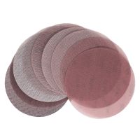 ✈ 7 Inch 180mm Mesh Abrasive Dust Free Sanding Discs Anti-blocking Dry Hook Loop Grinding Sandpaper 80 to 320 Grit (Pack of 15)