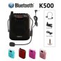 Loa Bluetooth Micro K500 Bộ Khuếch Đại Giọng Nói Tự Động Ghép Đôi Di Động Loa Phóng Thanh Cột Sạc USB Tron Smart thumbnail