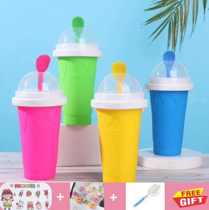 【Tecwhale】Ice Crystal Glass Snowflake Glass Slurpy Glass Easy Snowflake