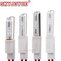 Skyjoyce หลอดไฟซ่อนโปรเจ็คเตอร์ขนาดเล็ก2ชิ้นหลอดไฟ Hid 35W 4300K 5000K 8000K 6000K 3000K Hid โคมไฟไฟหน้าโปรเจคเตอร์ Hid