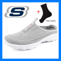 Skechers_GO WALK 5-รองเท้าผู้หญิงรองเท้าลำลองผู้หญิงรองเท้าผ้าใบสตรีรองเท้าวิ่งสตรีส ผู้หญิงรองเท้าแตะผู้หญิงรองเท้าลำลองผู้หญิงแฟชั่นครึ่งส้นรองเท้าขนาดใหญ่รองเท้ากีฬา EU41-EU42 ผู้หญิงลื่นบนรองเท้าผ้าใบผู้หญิงรองเท้าลำลองเดินรองเท้ากีฬารองเท้าแตะshoes