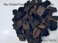 28g - 1kg: เกล็ดไม้โอ๊คฝรั่งเศส คั่วเข้ม รมควันแบบดั้งเดิม : TRADITIONAL MILDLY SMOKED French Dark Toasted Oak Chips For BBQ or Home Brewing Wine Making to Provide the Flavour of Oak Barrel