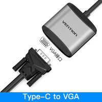 【】 Invitar Solution USB USB ตัวรับ VGA ชนิด C ไปยัง VGA 1080P 60HZ ตัวเมียสำหรับ MacBook Pro ChromeBook Mate 10 USB C Type C ตัวรับ VGA