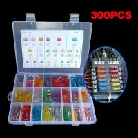 【DT】hot！ 120/300pcs Car Fuse Auto/Truck Automotive Fuses 5/7/10/15/20/25/30A Small Size Set with Plastic Accessories