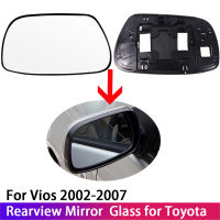 สำหรับโตโยต้า Vios กระจกมองหลัง2001 2002 2003 2004 2005 2006มุมมองด้านข้างอะไหล่ภายนอกด้านขวา