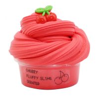 50ml Fruit Butter Slime Fluffy Glue Charm for Slime Additives Clay Supplies Plasticine Slime Kit Chocolate Modelling Toy For Kid