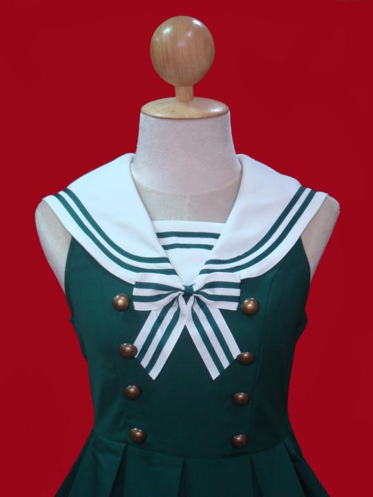 จัมเปอร์สเกิร์ตเลิฟลี่กรีนมารีน-lovely-green-marine-jumper-skirt