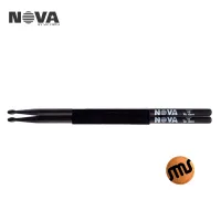 NOVA ไม้กลอง รุ่น N5BB Hickory Black Wood ขนาด 5B