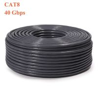 CAT8สายเคเบิลอีเทอร์เน็ต Choseal 40Gbps 2000MHz CAT 8สายอินเตอร์เน็ต Lan เน็ตเวิร์ก Shield สำหรับแล็ปท็อป PS 4 Router RJ45สายสายเคเบิลเครือข่าย