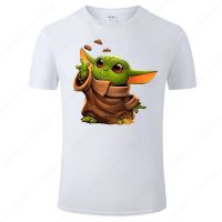 Cool Yoda T Shirt Men Summer Cotton Short Sleeve Print Tee Fashion Male Tops Fashion Casual Tshirt Clothing J11 S-4XL-5XL-6XL
