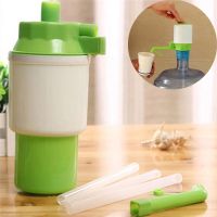 High Quality Fanshionable Bottled Drinking Water Dispenser Green Hand Pump Water Bottle Bottled Water Sailor Pressure Pump Hot