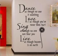 wall sticker Dance as.. 0776 stickers manufacturers cartoon style living room bedroom, childrens room wall decoration stickers for home deco vinyl