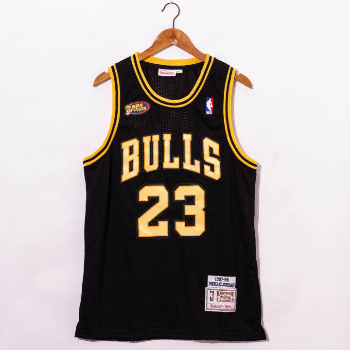 top-quality-hot-sale-mens-chicago-bulls-23-michael-jordann-mitchell-ness-1997-98-hardwood-classics-jersey-black