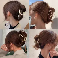 【YF】✧▲  Hair Claw Clamps Fashion Metal Crab Headband Hairpin Accessories