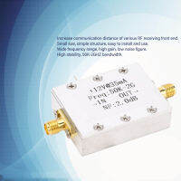 สัญญาณเครื่องขยายเสียงชนิดเสียงรบกวนต่ำมีเสถียรภาพ DC 9-15V 31dB เครื่องขยายสัญญาณบรอดแบนด์กำไรสูงสำหรับ RF