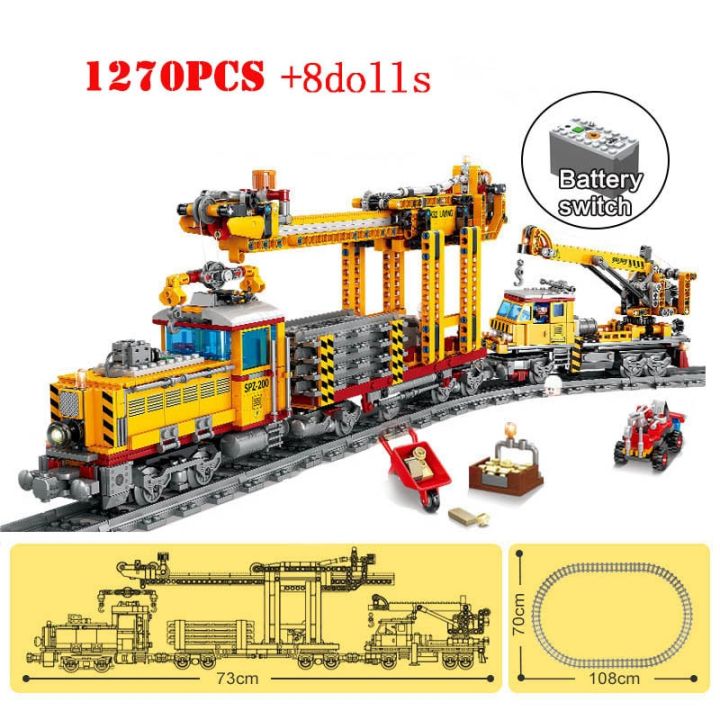 รถไฟไฮเทคในเมือง-motor-listrik-รถไฟของเล่นสำหรับเด็กสูงรถทหารบล็อกตัวต่อของเล่นเด็ก